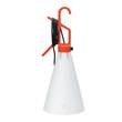 Flos Mayday Portable Hand Lamp with Polypropylene Diffuser in Orange