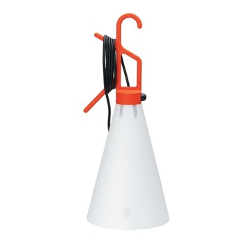 Flos Mayday Hand Lamp in Polypropylene, Orange