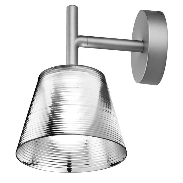 Flos Romeo Babe K W Downward Decorative Wall Light with Painted Die-cast Aluminium Diffuser