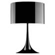 Flos Spun Light T2 Table Lamp with Shade in Shiny Black
