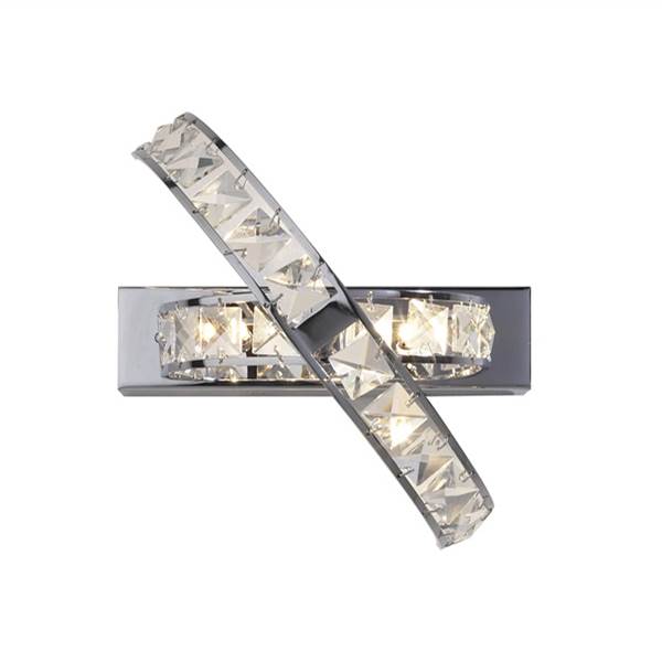 Dar Eternity 3-Light Crystal Wall Bracket with Movable Arm