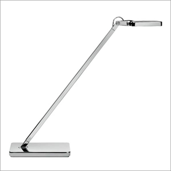 Flos Kelvin Mini Adjustable Chrome LED Table Lamp with Aluminium Pressofused Head