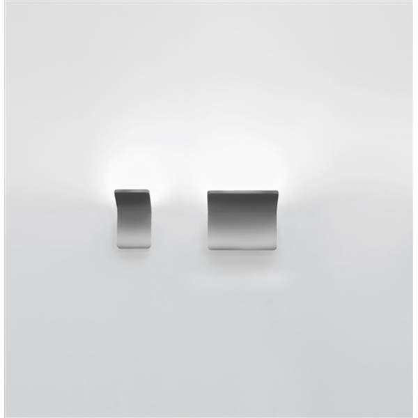 Artemide Cuma 10 Small White Decorative LED Wall Light with Painted Aluminium Structure