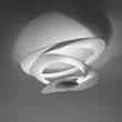 Artemide Pirce LED Ceiling Light in Aluminium in White