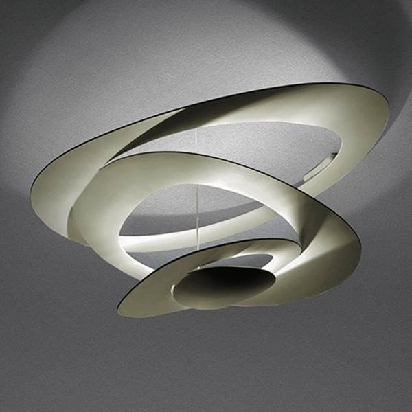 Artemide Pirce LED Ceiling Light in Aluminium