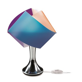 Slamp Gemmy Abatjour, Table Lamp, Plum/Yellow/Blue
