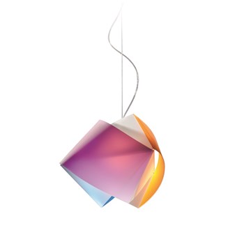 Slamp Gemmy Suspension, Plum/Yellow/Blue