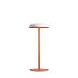 Orsjo Mushroom Table Lamp in Orange-red and white