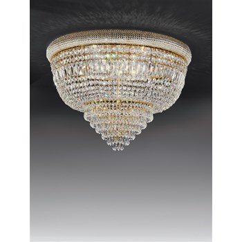 Voltolina Osaka Ceiling lamp Ø60, Nickel Frame