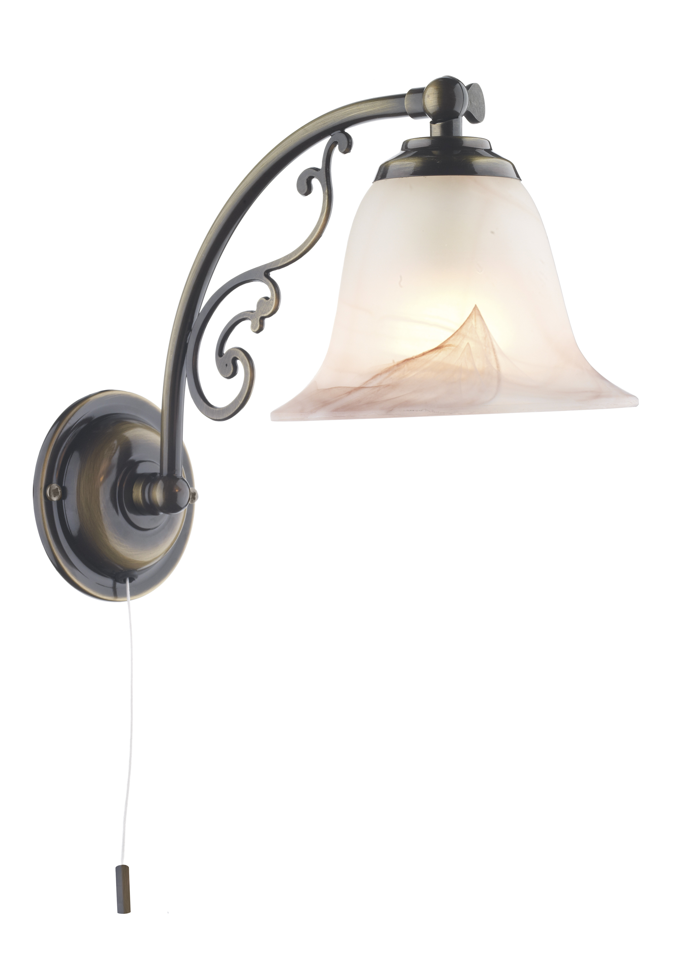 Dar Decorative Up/Down Wall Light, Pull-Cord, ANT BRA