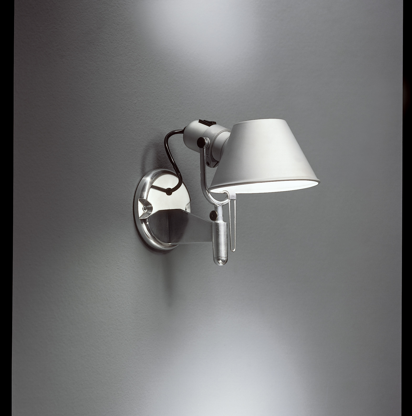 Artemide Tolomeo Faretto, Wall Lamp with On-Off Switch