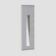 Astro Borgo 55 Small 2700K LED Wall Recessed in Brushed Stainless Steel