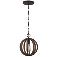 Allier Mini Pendant Weather Oak Wood