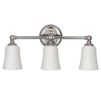 Huguenot Lake 3-Light Above Mirror Wall Lamp