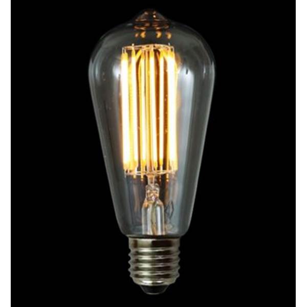 Mullan Lighting LED Teardrop Dimmable Filament Bulb E27