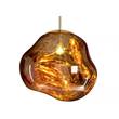 Tom Dixon Melt Pendant Light with Organic Shaped Globe in Gold