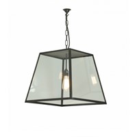 Quad Large Pendant Weathered Brass