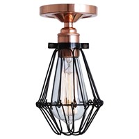 Juba Industrial Cage Ceiling Light