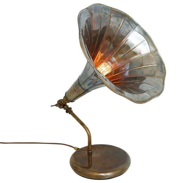 Mullan Lighting Gramophone Table Lamp