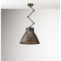 Loft Brass Indoor Iron Scissor Suspension Lamp