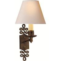 Ginger Single Arm Sconce Natural Paper Shade
