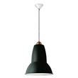 Anglepoise Original 1227 Giant Brass Pendant in Midnight Green