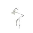 Anglepoise Original 1227 Mini Lamp with Wall Bracket in Linen White