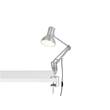 Anglepoise Type 75 Mini Adjustable Table Lamp with Desk Clamp in Brushed Aluminium