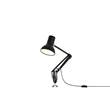 Anglepoise Type 75 Mini Adjustable Lamp with Desk Insert in Jet Black