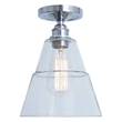 Mullan Lighting Rigale Flush Ceiling Fitting in Polished Chrome