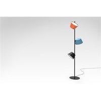 Tam Tam P 3 Floor Lamp With Black Metal Stem