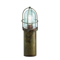 Garden Transparent Glass Exterior Floor Light Post