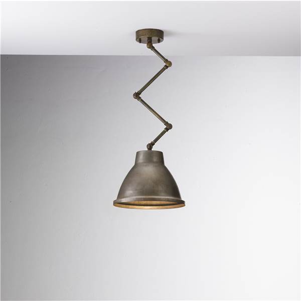 Il Fanale Loft Brass Indoor Iron Scissor Suspension Lamp