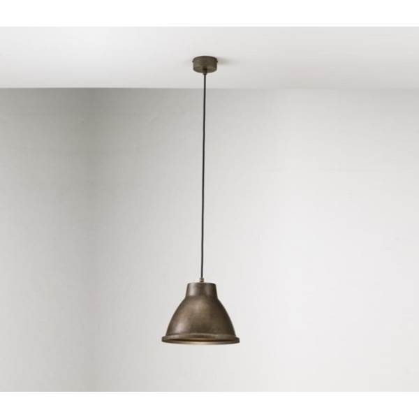 Il Fanale Loft Iron Indoor Suspension Lamp with Grid
