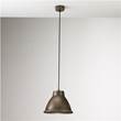 Il Fanale Loft Iron Indoor Suspension Lamp with Grid in Small