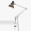 Anglepoise Type 1228 Lamp with Desk Clamp in Granite Grey