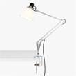 Anglepoise Type 1228 Lamp with Desk Clamp in Ice White