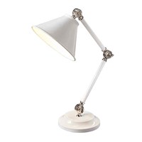 Provence One-Light Element Mini Desk Lamp Metallic Highlight