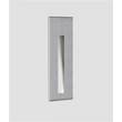 Astro Borgo 55 Small 3000K LED Wall Recessed in Brushed Stainless Steel