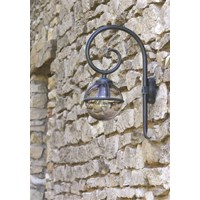 Rhone Model 2 Smoked Glass Swan Neck Wall Bracket