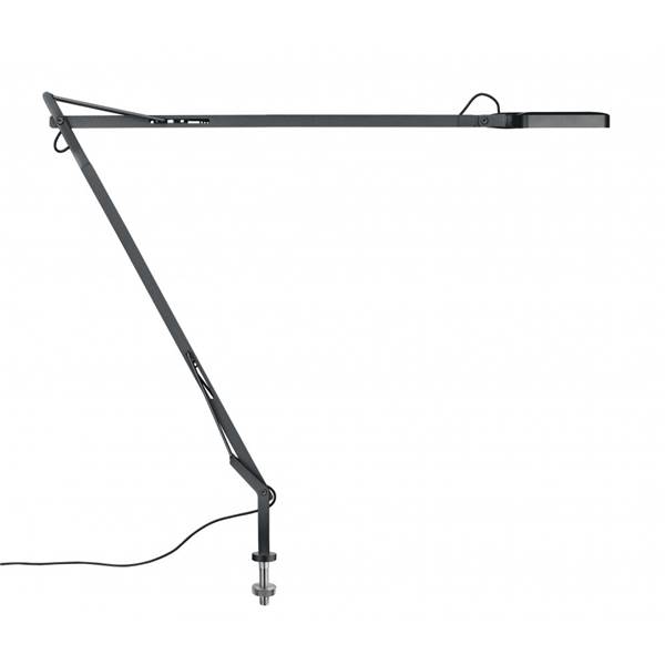 Flos Kelvin LED Adjustable Desk Support with Visible Cable