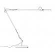 Flos Kelvin LED Base Adjustable Table Lamp with Die-Cast Aluminium Head in White