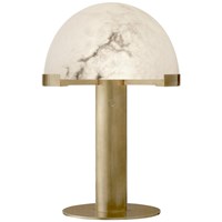 Melange Desk Lamp Alabaster Shade