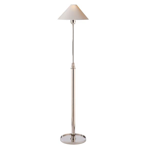 Visual Comfort Hargett Floor Lamp with Natural Paper Shade