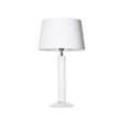 4 Concepts Little Fjord Medium White Glass Table Lamp in White & White