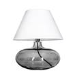 4 Concepts Stockholm Large Glass Table Lamp in Black & White