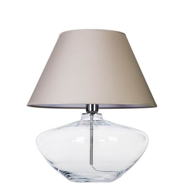 4 Concepts Madrid Clear Glass Table Lamp