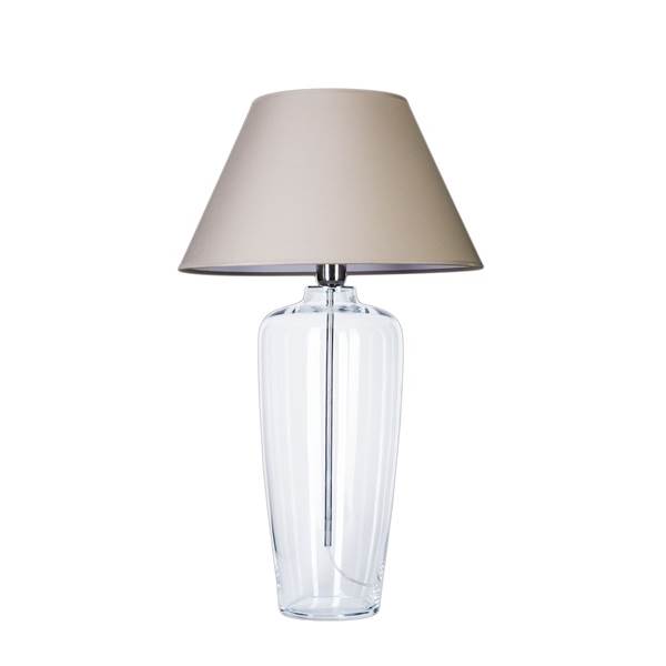 4 Concepts Bilbao Clear Glass Table Lamp