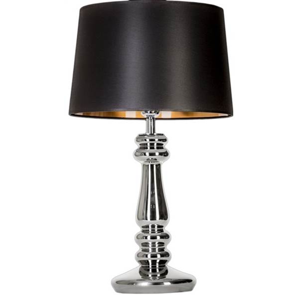 4 Concepts Petit Trianon  Small Platinum Glass Table Lamp