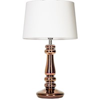 Petit Trianon  Small Copper Glass Table Lamp